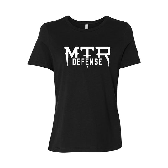 MTR Defense Ladies Cut Bella Canvas MTR Logo Tshirts