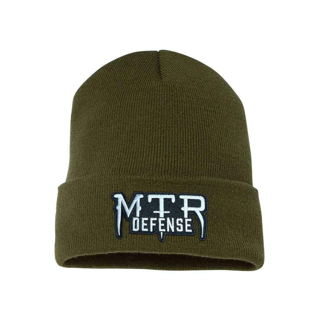 MTR Defense Cuff Beanie (Olive)