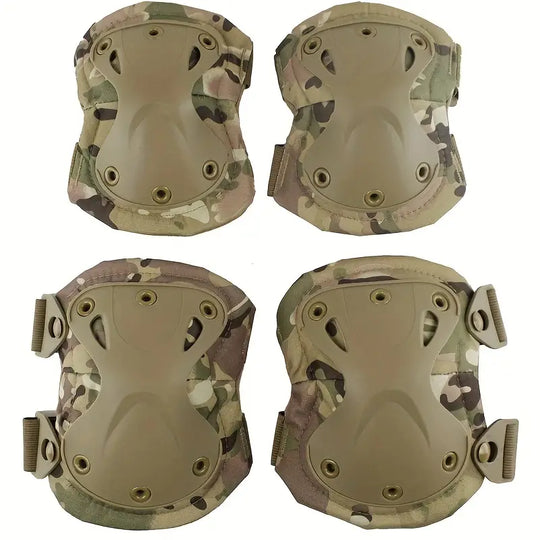 MTR Defefense Impact Resistant Buckle Style Adjustable Knee And Elbow Pads