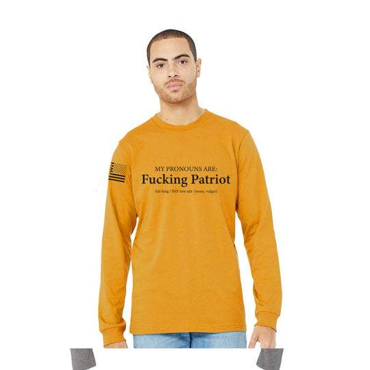 MTR Defense Fucking Patriot Fall Collection Bella Long Sleeve
