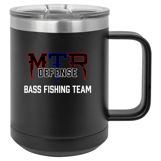 MTR Defense Bass Fishing Team Polar Camel 15 OZ Travel Mug