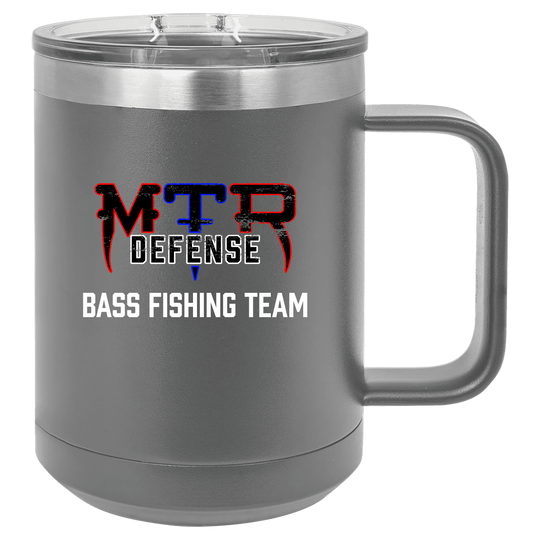MTR Defense Bass Fishing Team Polar Camel 15 OZ Travel Mug