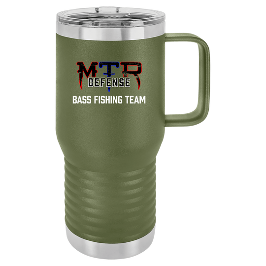MTR Defense Bass Fishing Team Polar Camel 20 OZ Travel Mug