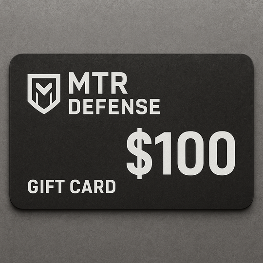 MTR Defense Store Gift Card $25-$1000