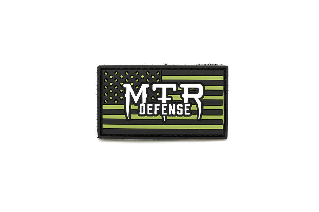 MTR Defense Stars & Stripes Patch (OD)