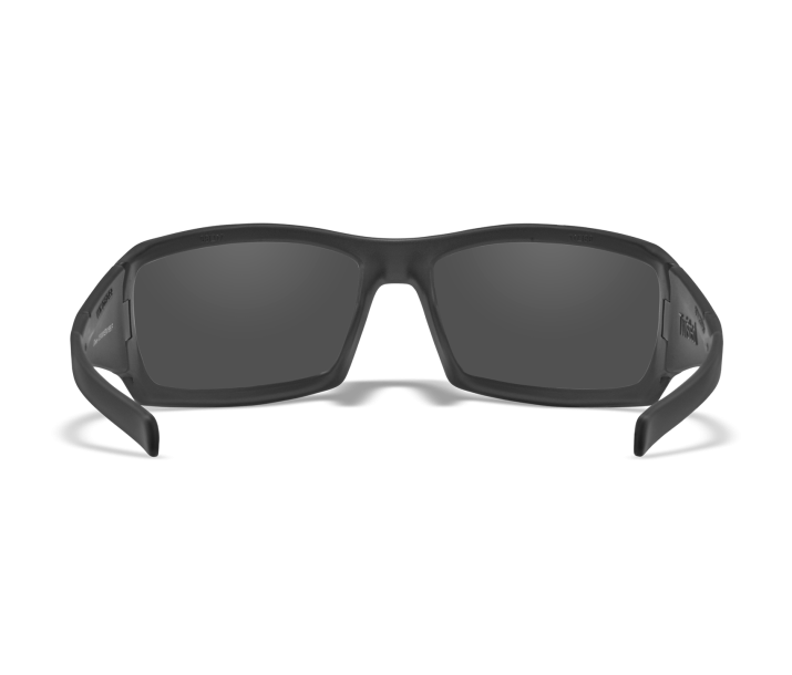 Wiley X® Twisted Captivate, polarisierte, blau verspiegelte Gläser, mattgrauer Rahmen