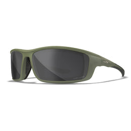 Wiley X® Grid Captivate Polarized Grey Lens Matte Green Frame