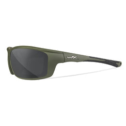 Wiley X® Grid Captivate Polarized Grey Lens Matte Green Frame