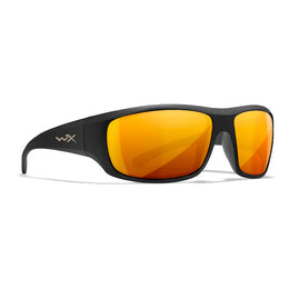 Wiley X® Omega Captivate Polarized Bronze Mirror Lens Matte Black Frame