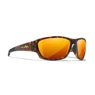 Wiley X Climb Polarized Bronze Mirror Lens Gloss Tortoise Shell Frame