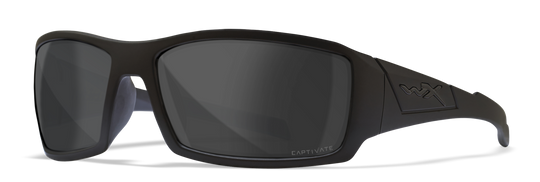 Wiley X® Twisted Captivate Grey Lens Matte Black Frame