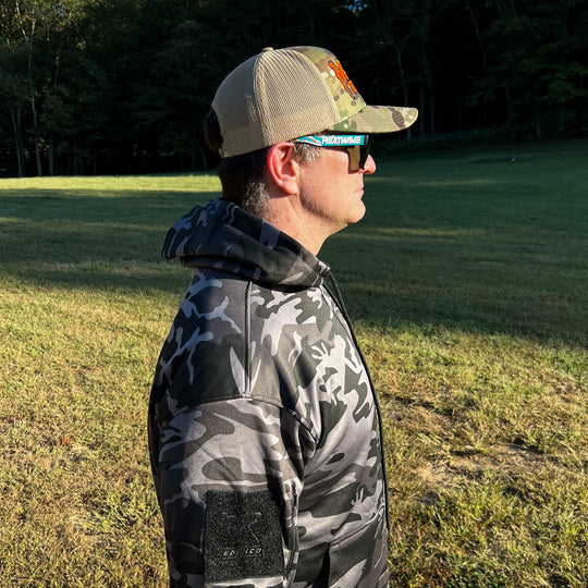 MTR Defense Concealed Carry Tac Hoodie (Black Camo)