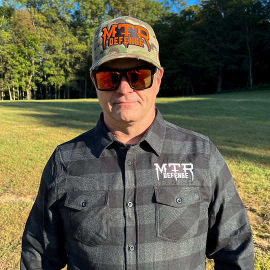 MTR Defense® Flanell (Grau/Schwarz)