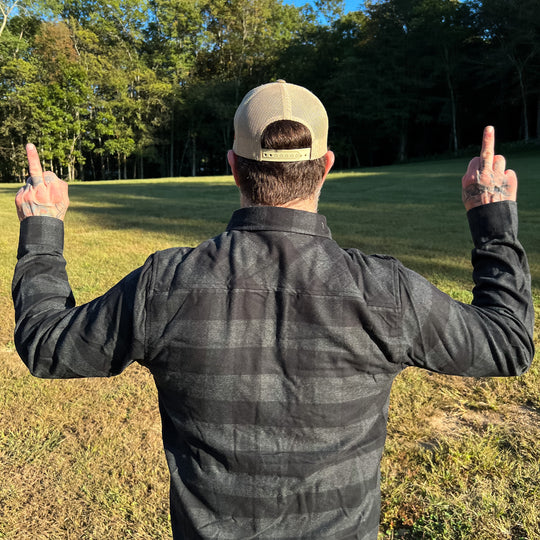 MTR Defense® Flanell (Grau/Schwarz)