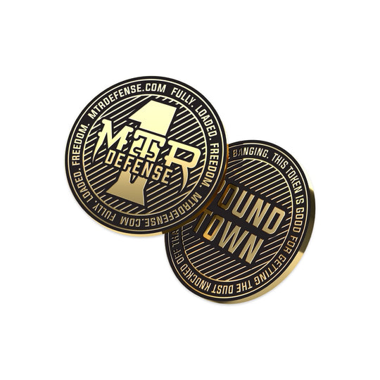 MTR Defense Pound Town Challenge Coin