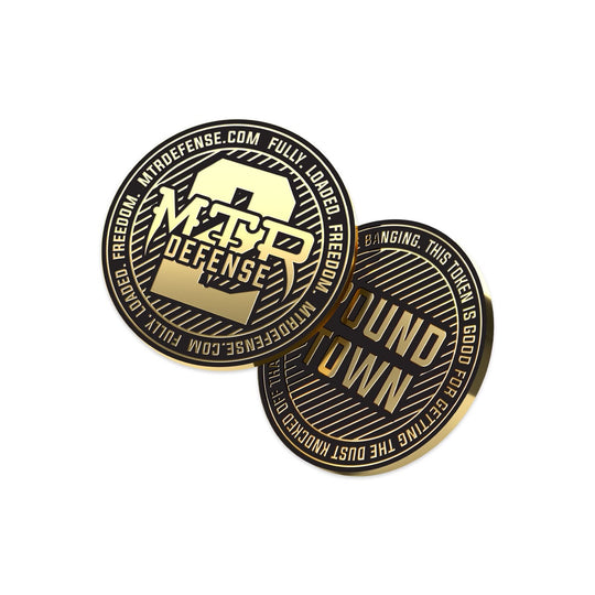 MTR Defense Pound Town Challenge Coin