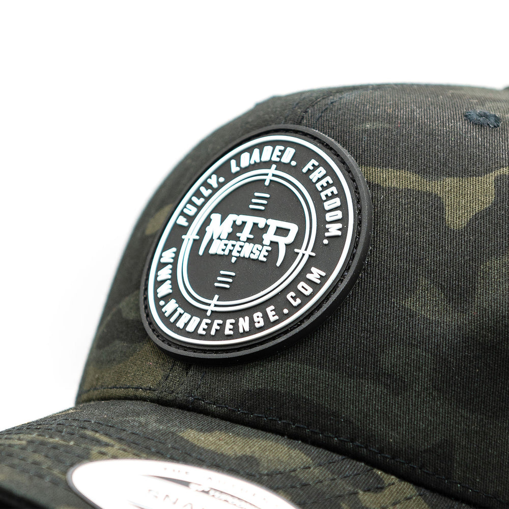 MTR Defense Black MultiCam® PVC Hat