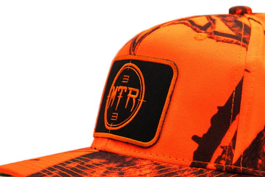 MTR Defense Patch Hat (Orange Camo)