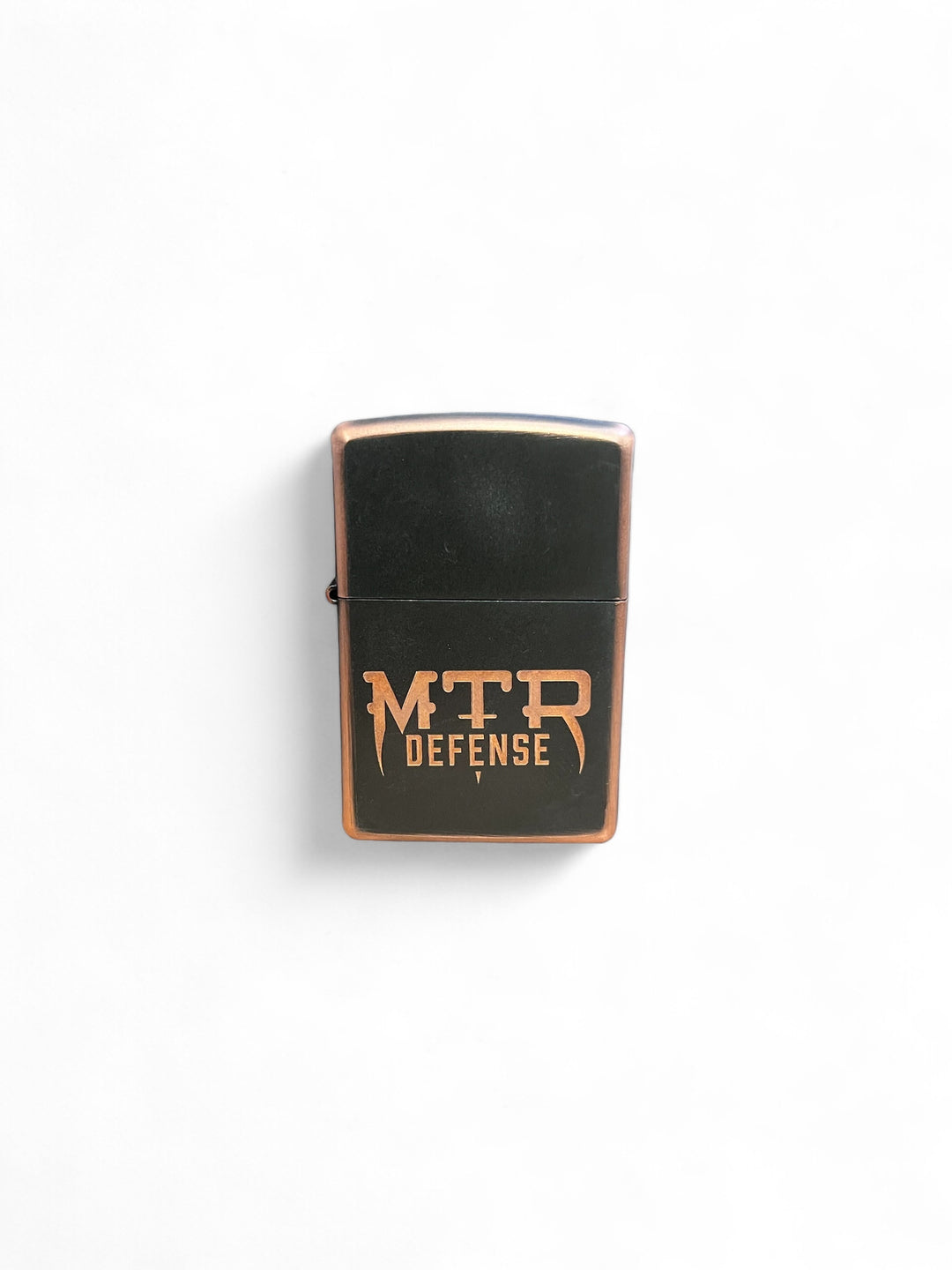 MTR Defense Zippo in gebrannter Bronze