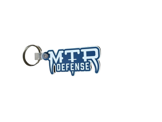 MTR Defense Logo Acrylic Keychain