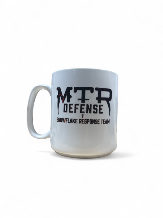 MTR Defense Snowflake Response Team 16 Oz Coffee Cup