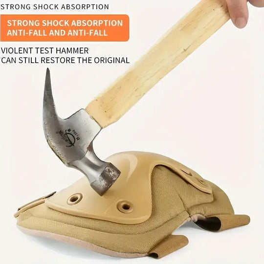 MTR Defefense Impact Resistant Buckle Style Adjustable Knee And Elbow Pads