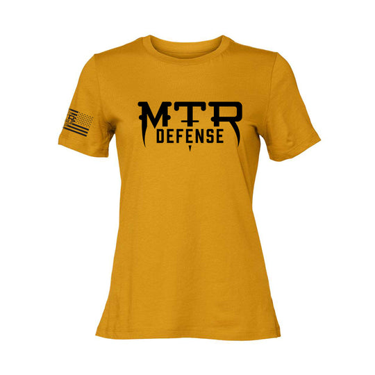 MTR Defense Ladies Cut Bella Canvas MTR Logo Tshirts