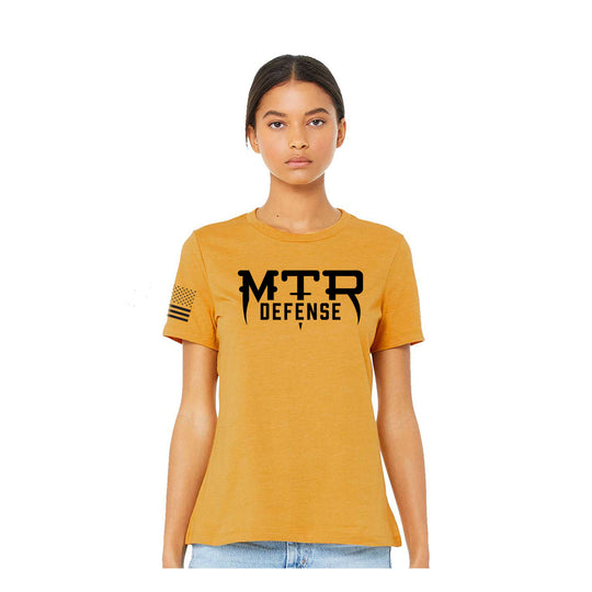MTR Defense Ladies Cut Bella Canvas MTR Logo Tshirts