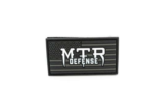 MTR Defense® Stars & Stripes Patch (Gray)
