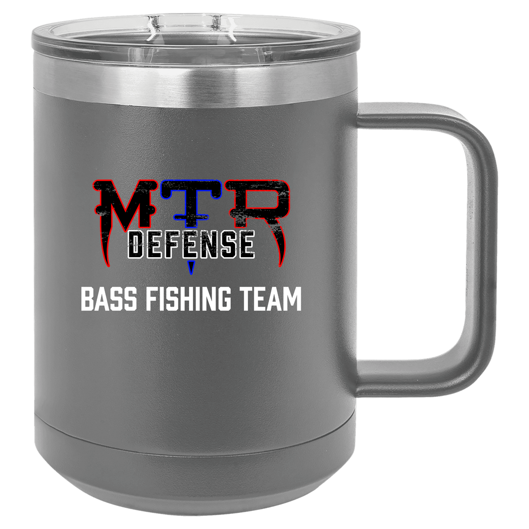 MTR Defense Bass Fishing Team Polar Camel 15 OZ Travel Mug