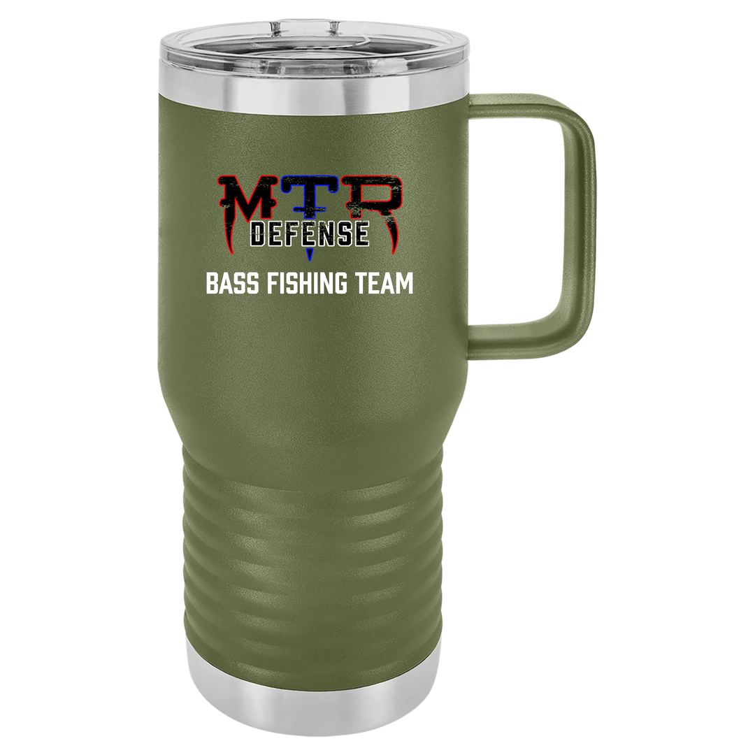 MTR Defense Bass Fishing Team Polar Camel 20 OZ Travel Mug