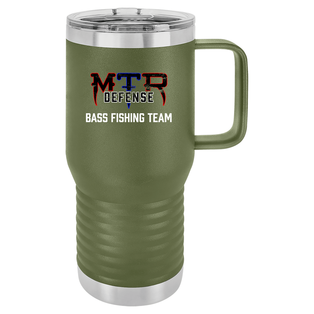 MTR Defense Bass Fishing Team Polar Camel 20 OZ Travel Mug