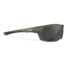 Wiley X® Grid Captivate Polarized Grey Lens Matte Green Frame