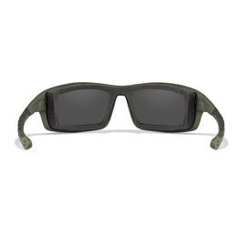 Wiley X® Grid Captivate Polarized Grey Lens Matte Green Frame
