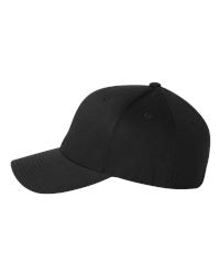 MTR Defense Flexfit Black on Black  Siver or Gold Patch Hat