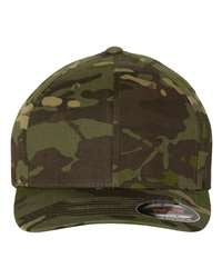 MTR Defense Richardson 112P Printed Army Camo Snap Back Rawhide and Gold Patch Hat