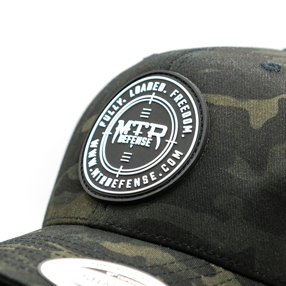 MTR Defense® Black MultiCam® PVC Hat