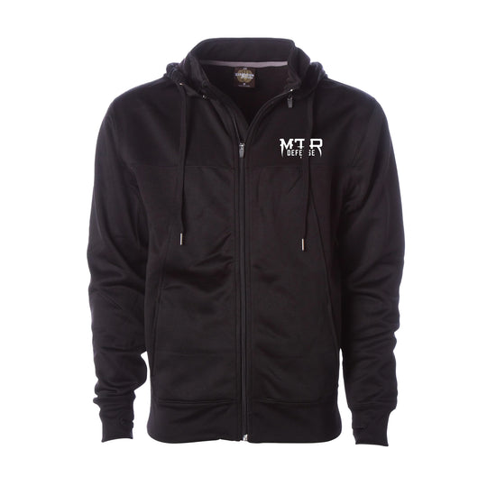 MTR Defense Embroidered Full Zip-Up Athletic Polyester/Cotton Blend Jacklet.