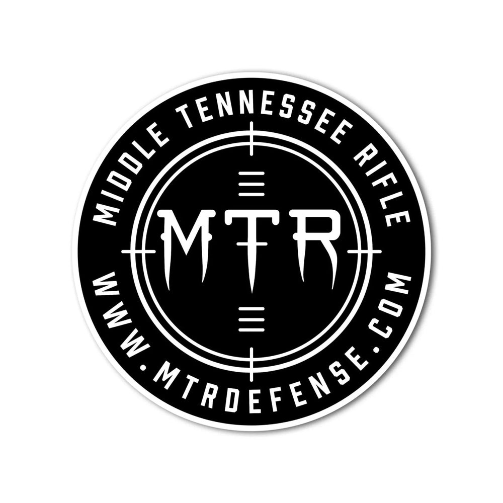 MTR Defense® Round Logo Sticker