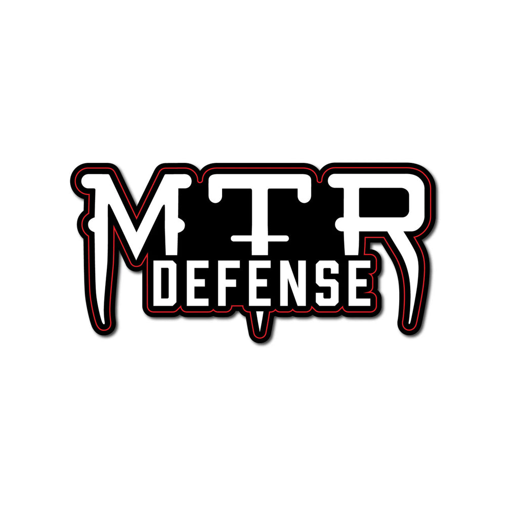 MTR Defense® Standard Logo Sticker