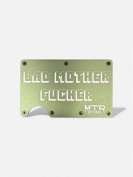 MTR Defense Bad Mother Fucker Combat Wallet