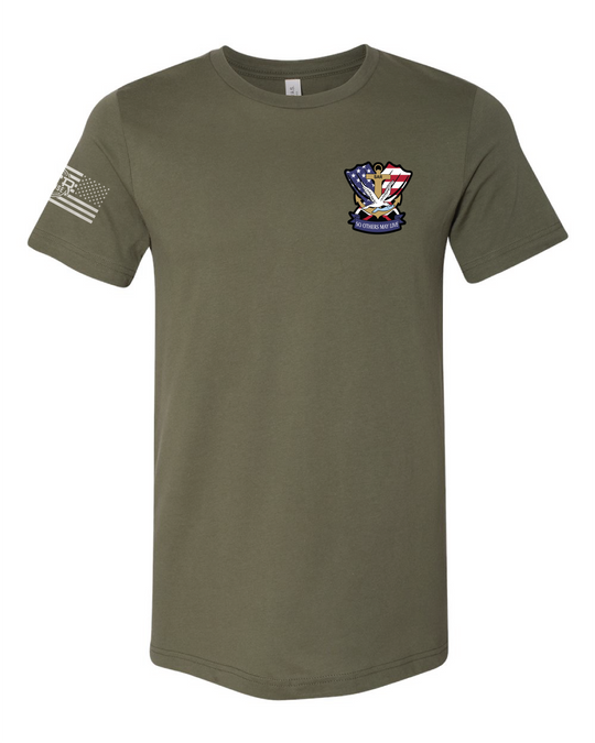 MTR Defense US Navy SAR Aviation Rescue Swimmer Bella Canvas T-shirt
