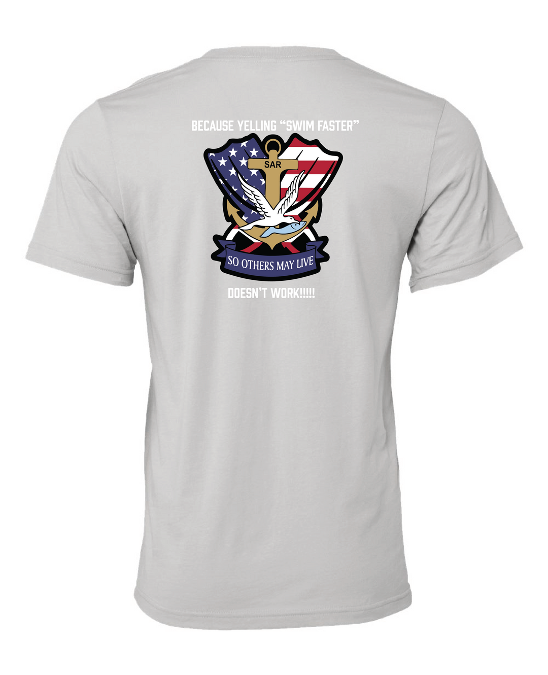 MTR Defense US Navy SAR Aviation Rescue Swimmer Bella Canvas T-shirt