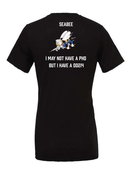 MTR Defense Seabee Warfare Bella Canvas T