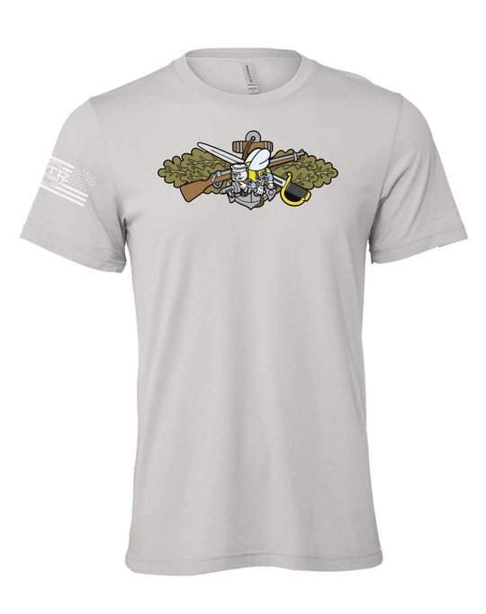 MTR Defense Seabee Warfare Bella Canvas T
