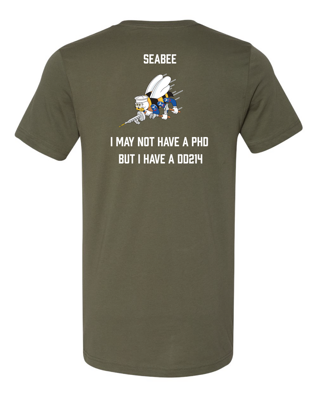 MTR Defense Seabee Warfare Bella Canvas T