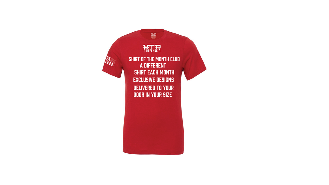 MTR Defense T-Shirt of the Month