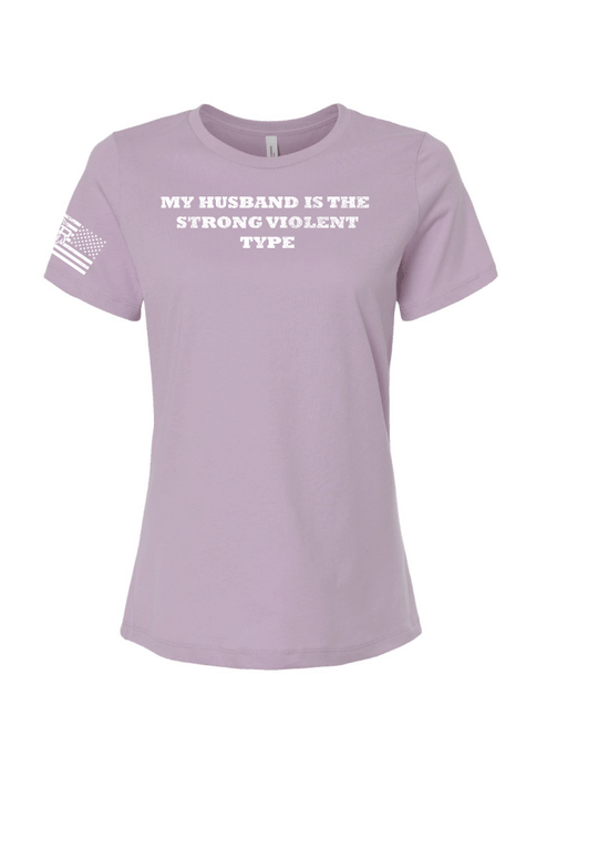 MTR Defense Strong Violent Ladies Cut Bella Canvas T shirt (Copy)