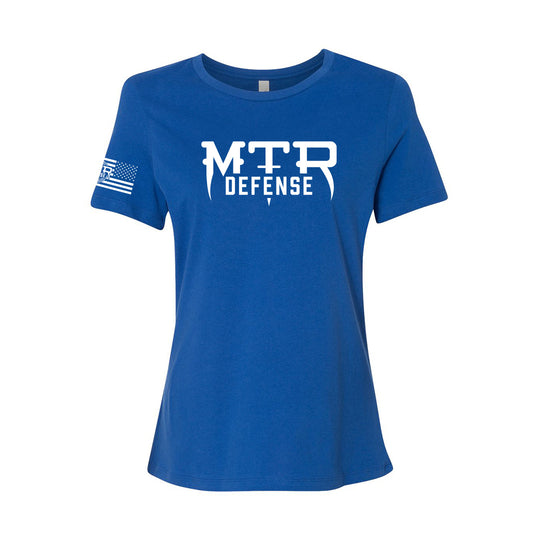 MTR Defense® Ladies Cut Bella Canvas MTR Logo Tshirts