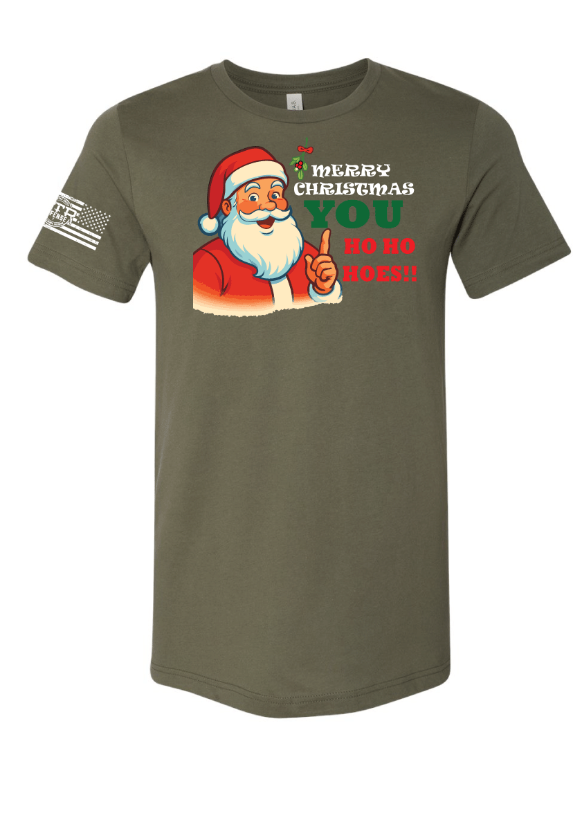 MTR Defense Ho Ho Hoes! Bella Canvas T-shirt